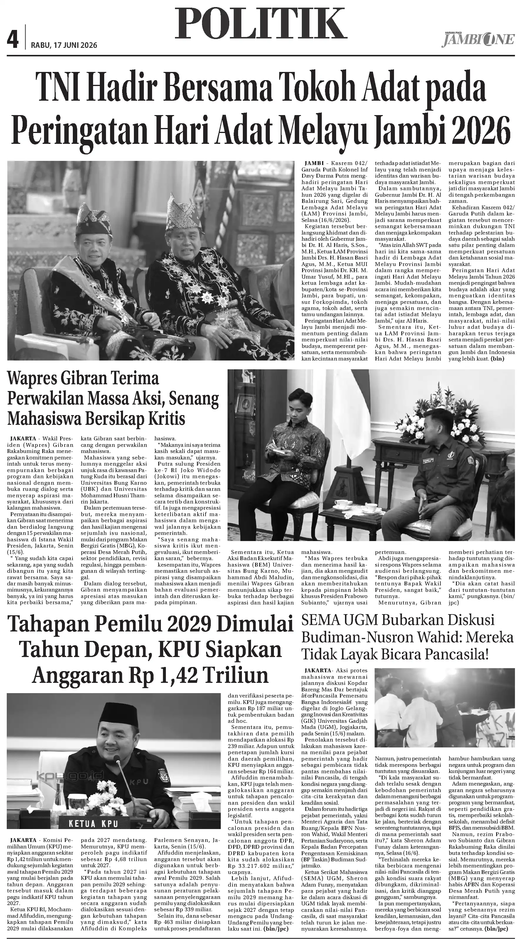 Halaman Koran